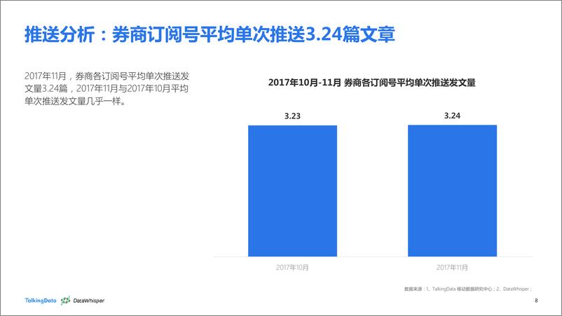 《TalkingData-2017年11月券商公众号洞察报1513066868170》 - 第8页预览图