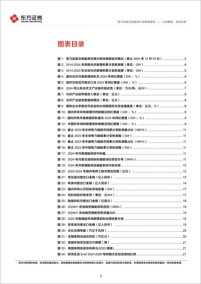 《电力设备及新能源行业2025年年度投资策略：行业触底，复苏在即-241223-东方证券-27页》 - 第3页预览图