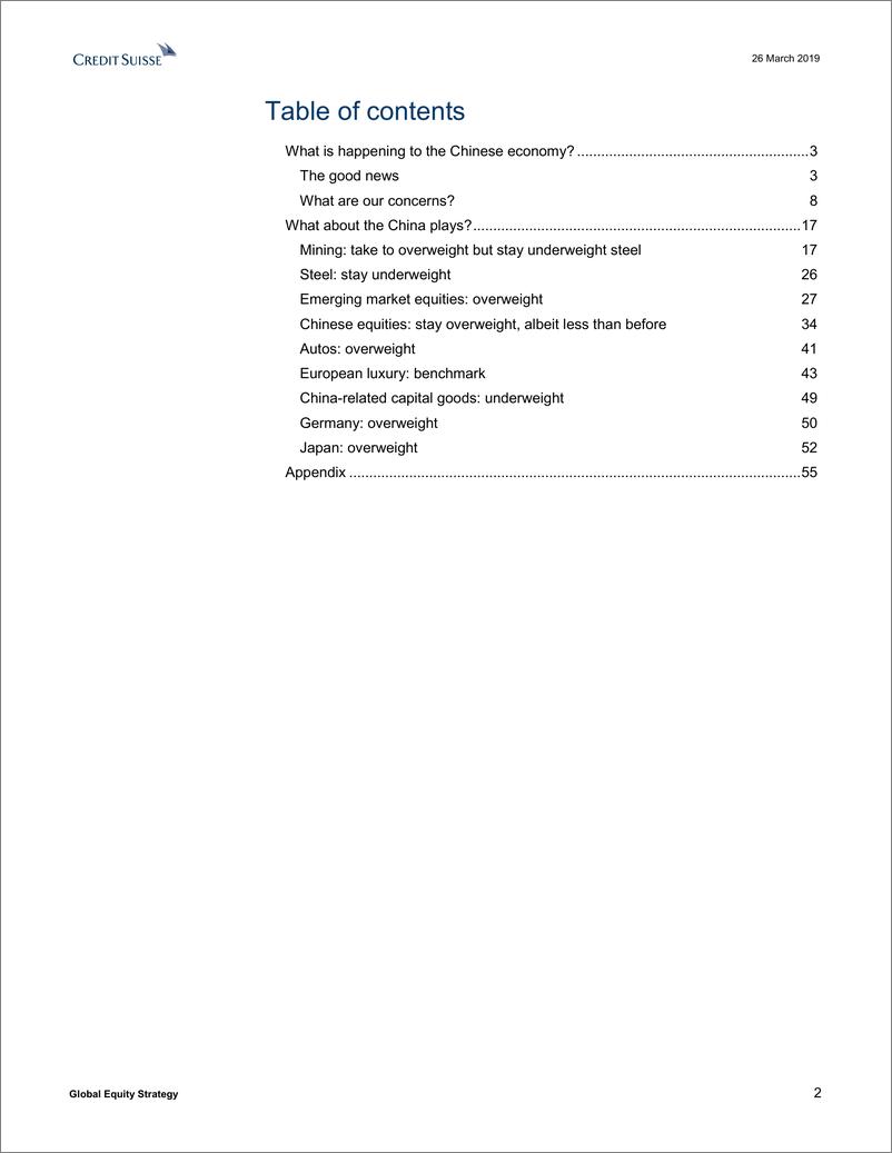 《瑞信-全球-股票策略-全球股票策略：中国经济及其相关-2019.3.26-61页》 - 第3页预览图