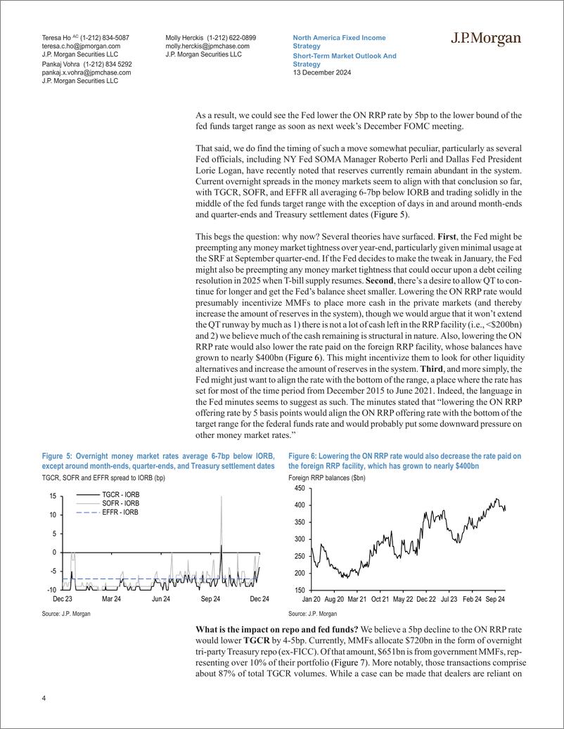 《JPMorgan Econ  FI-Short-Term Market Outlook And Strategy A little FOMC before ...-112203448》 - 第4页预览图