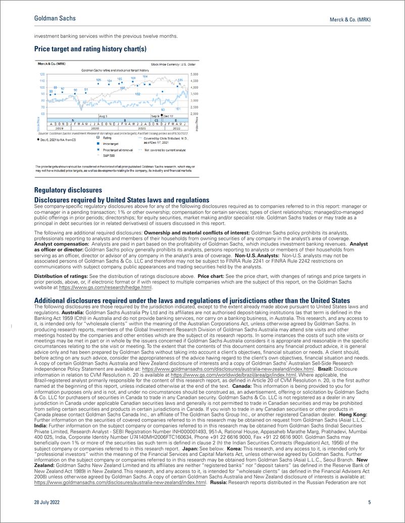 《Merck & Co. (MRK 2Q22 First Tak RevenuEPS Beat and topline Guidance Raise(1)》 - 第6页预览图