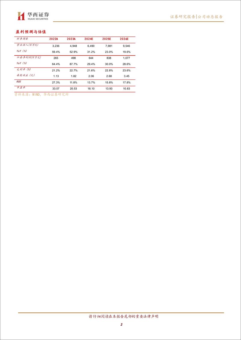 《明阳电气(301291)海风%2b海外双轮驱动，增长空间可期-241202-华西证券-10页》 - 第3页预览图