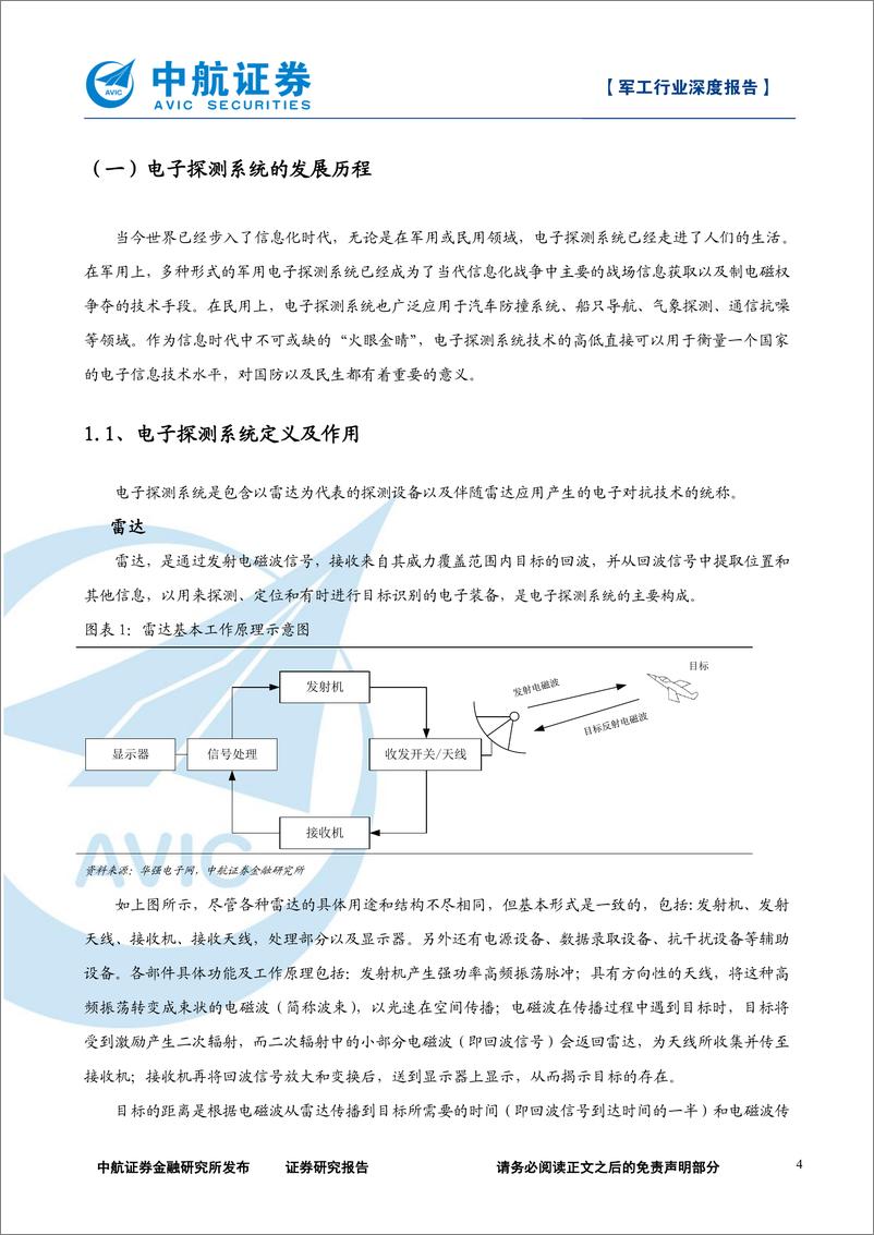 《军工行业深度报告：电子探测系统，信息时代的“火眼金睛”-20190214-中航证券-37页》 - 第5页预览图