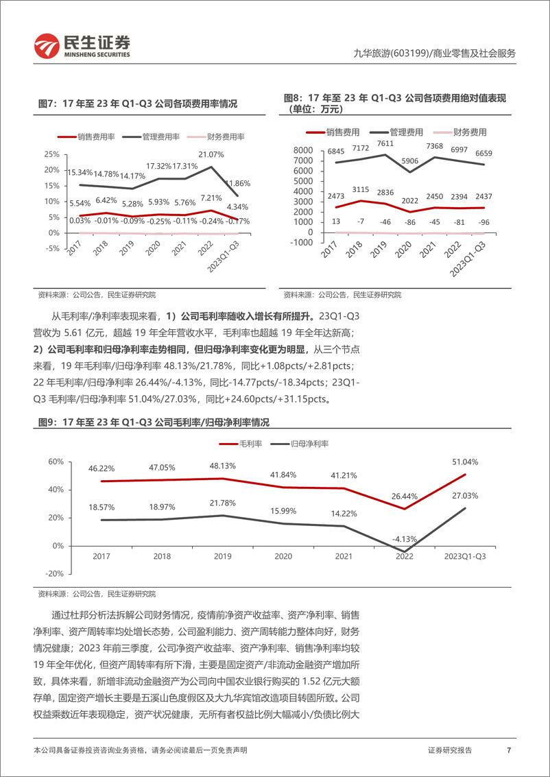 《深度报告-20240311-民生证券-九华旅游-603199.SH-首次覆盖报交通优化强化客流接待能业绩弹性带来高成长空272mb》 - 第7页预览图