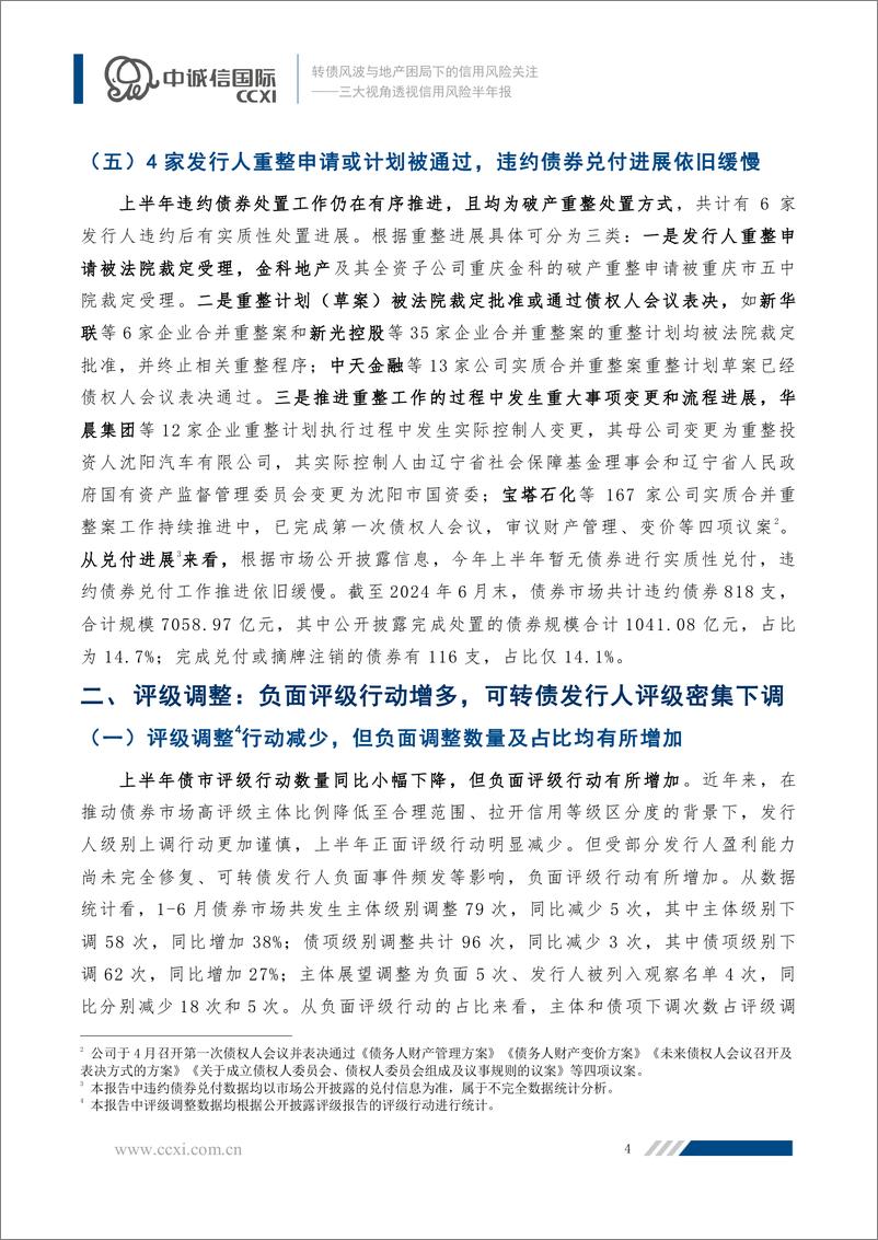 《转债风波与地产困局下的信用风险关注——三大视角透视信用风险半年报-10页》 - 第4页预览图