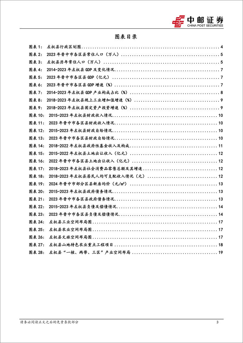 《区域经济研究报告-山西左权：太行革命老区，全国重点产煤县-240903-中邮证券-22页》 - 第3页预览图