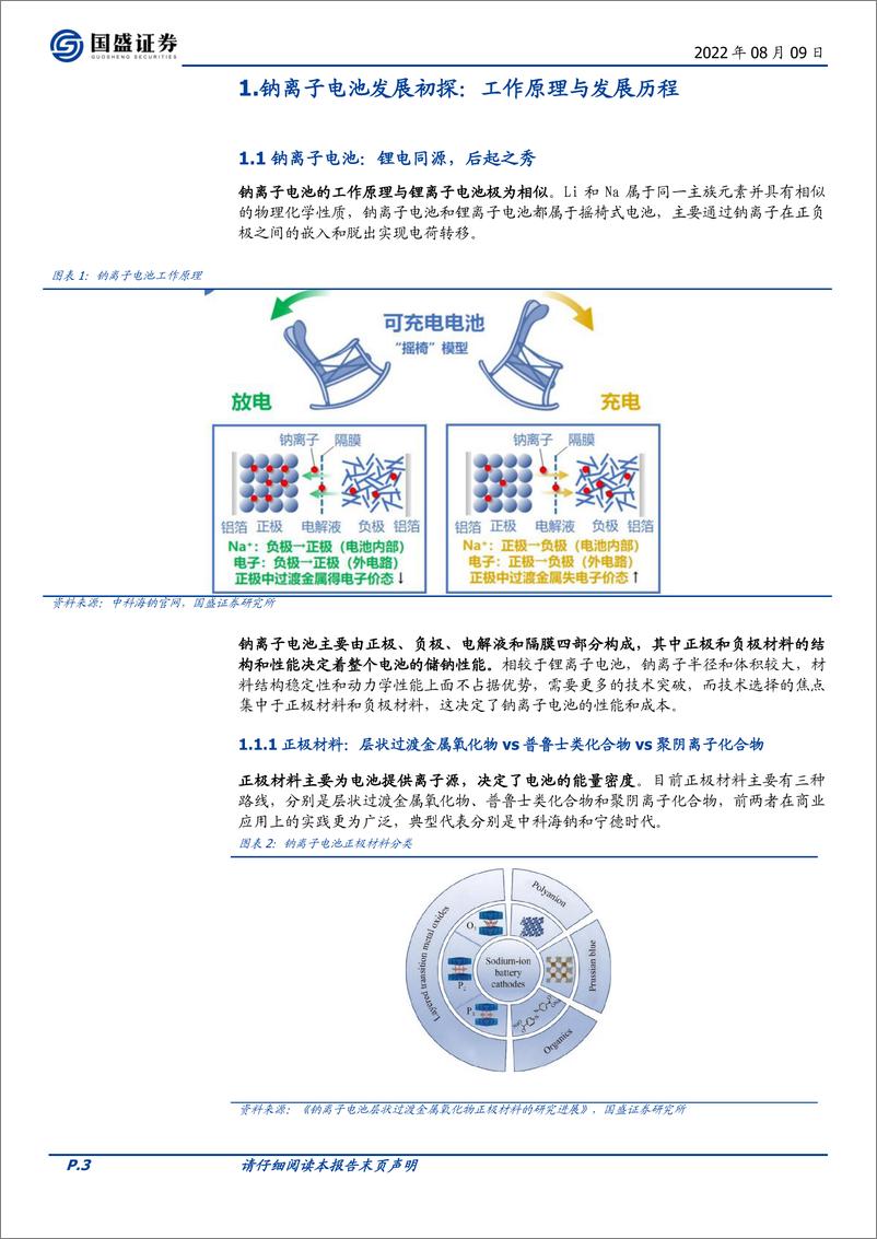 《煤炭开采行业专题研究：钠离子电池，后起之秀，时机已至-20220809-国盛证券-19页》 - 第4页预览图