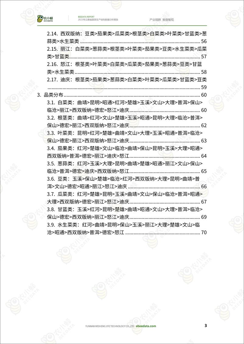《2023年云南省蔬菜生产结构数据分析报告-74页》 - 第6页预览图