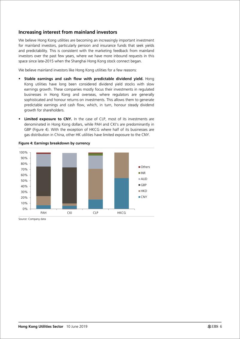 《瑞银-港股-公用事业行业-香港公用事业：人民币走软推动股市表现超越大盘-2019.6.10-46页》 - 第7页预览图