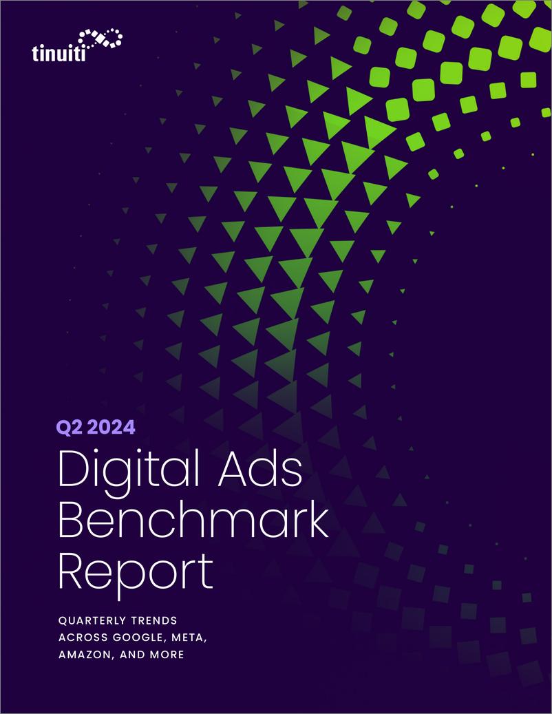 《2024年第二季度网络广告报告》 - 第1页预览图