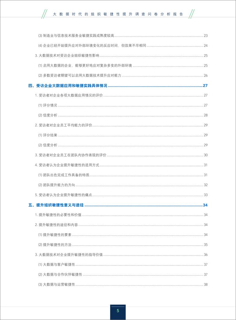 《IMA：2023大数据时代的组织敏捷性提升调查问卷分析报告-52页》 - 第6页预览图