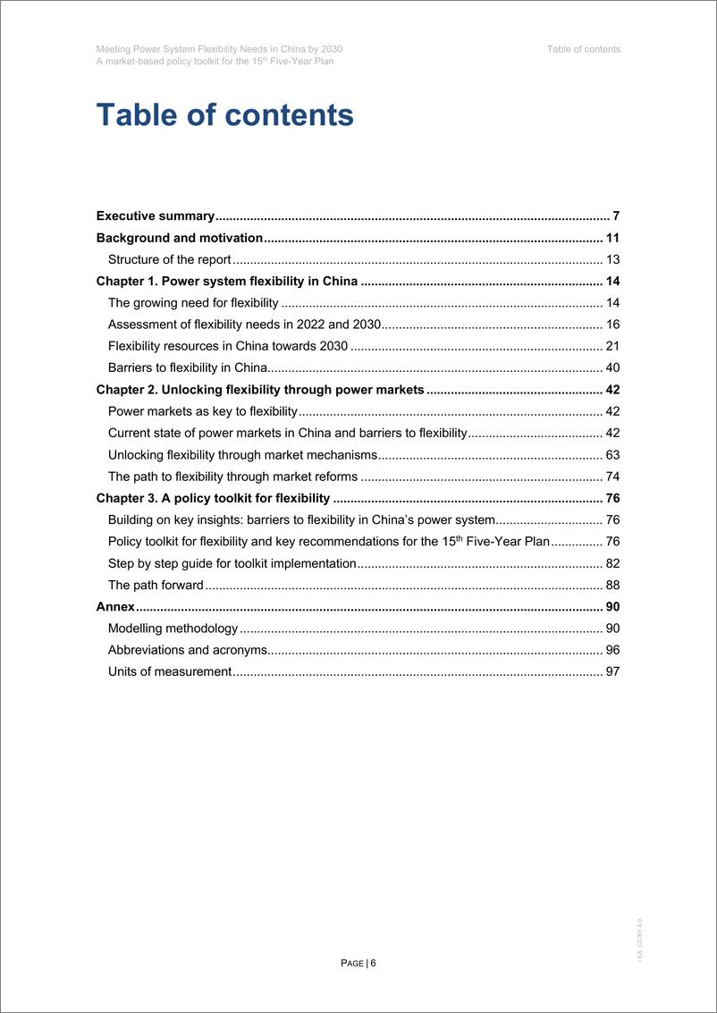 《国际能源署-到2030年满足中国电力系统灵活性需求（英）-2024-99页》 - 第6页预览图