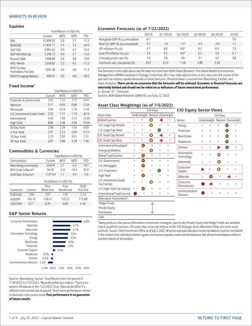 《BOFA-Capital Market Outlook》 - 第8页预览图