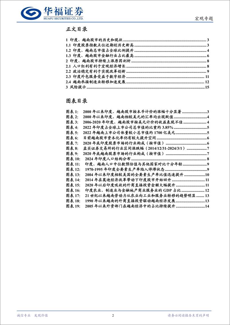 《印度与越南股市缘何持续上涨：借鉴与展望-240327-华福证券-16页》 - 第2页预览图