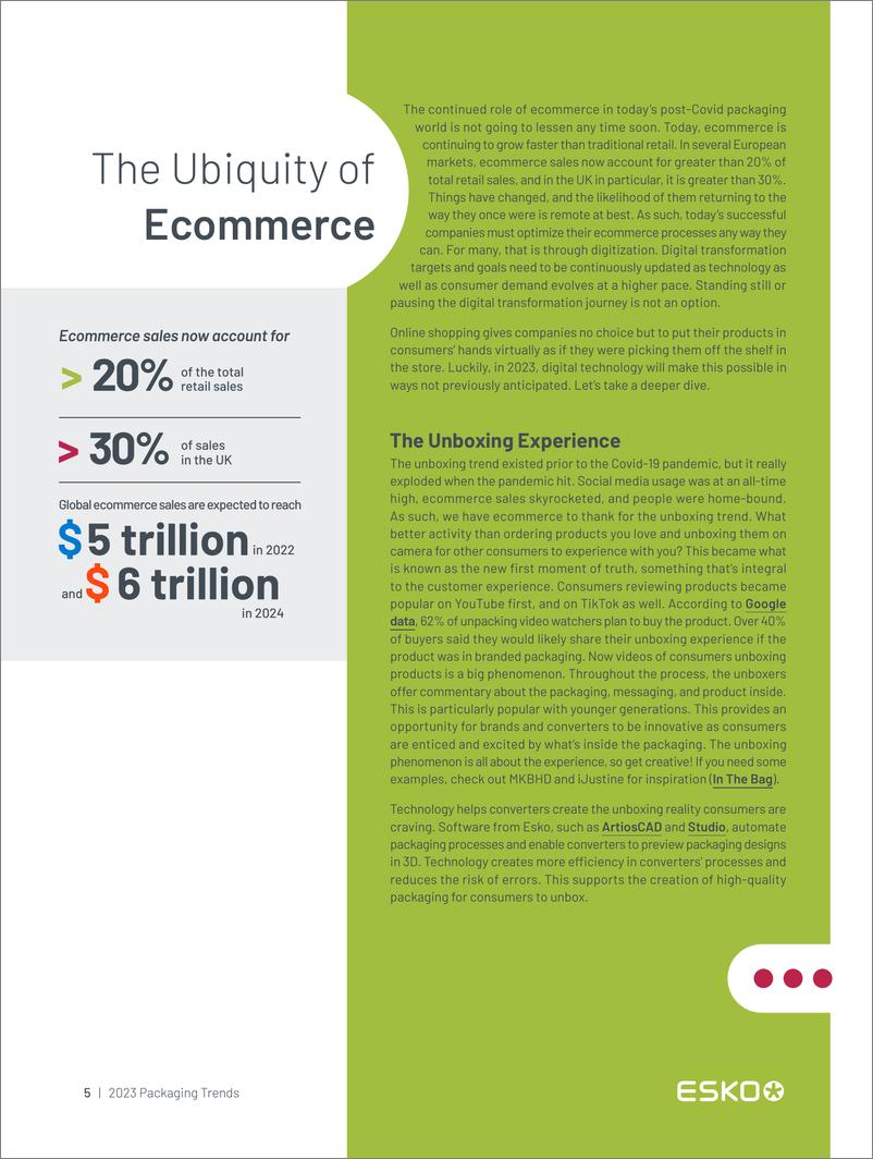 《ESKO：2023年包装趋势报告【英文版】》 - 第5页预览图