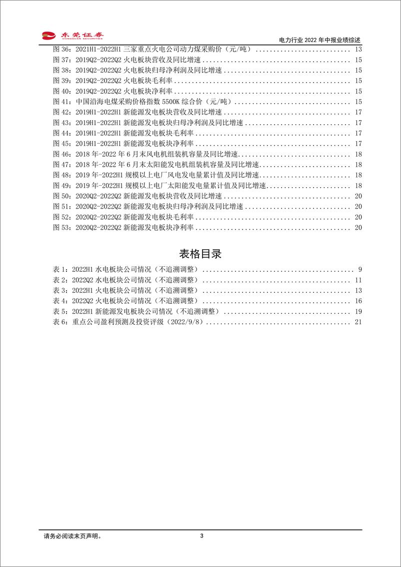 《电力行业2022年中报业绩综述：2022H1营收大幅增长，2022Q2业绩边际改善-20220909-东莞证券-22页》 - 第4页预览图