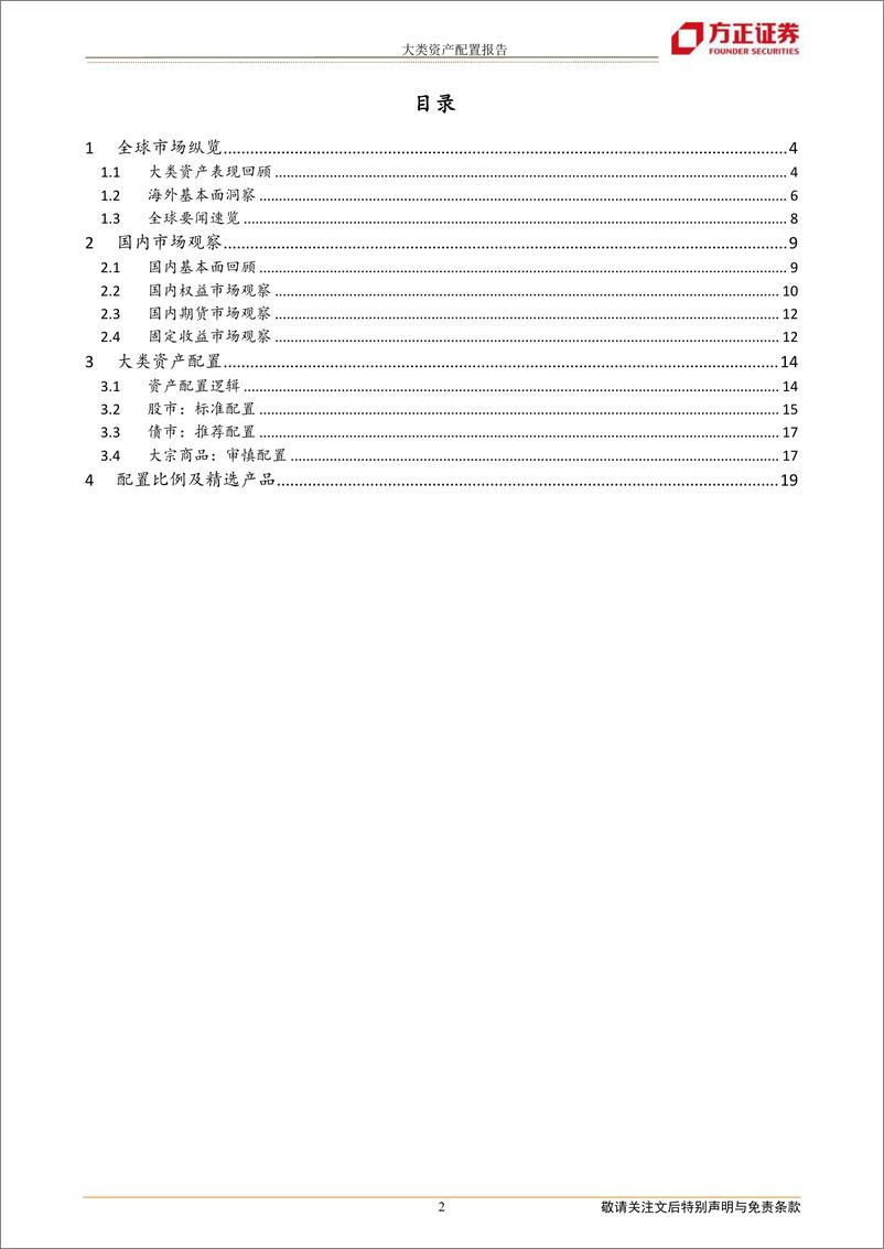 《2022年9月份大类资产配置报告-20220906-方正证券-21页》 - 第3页预览图