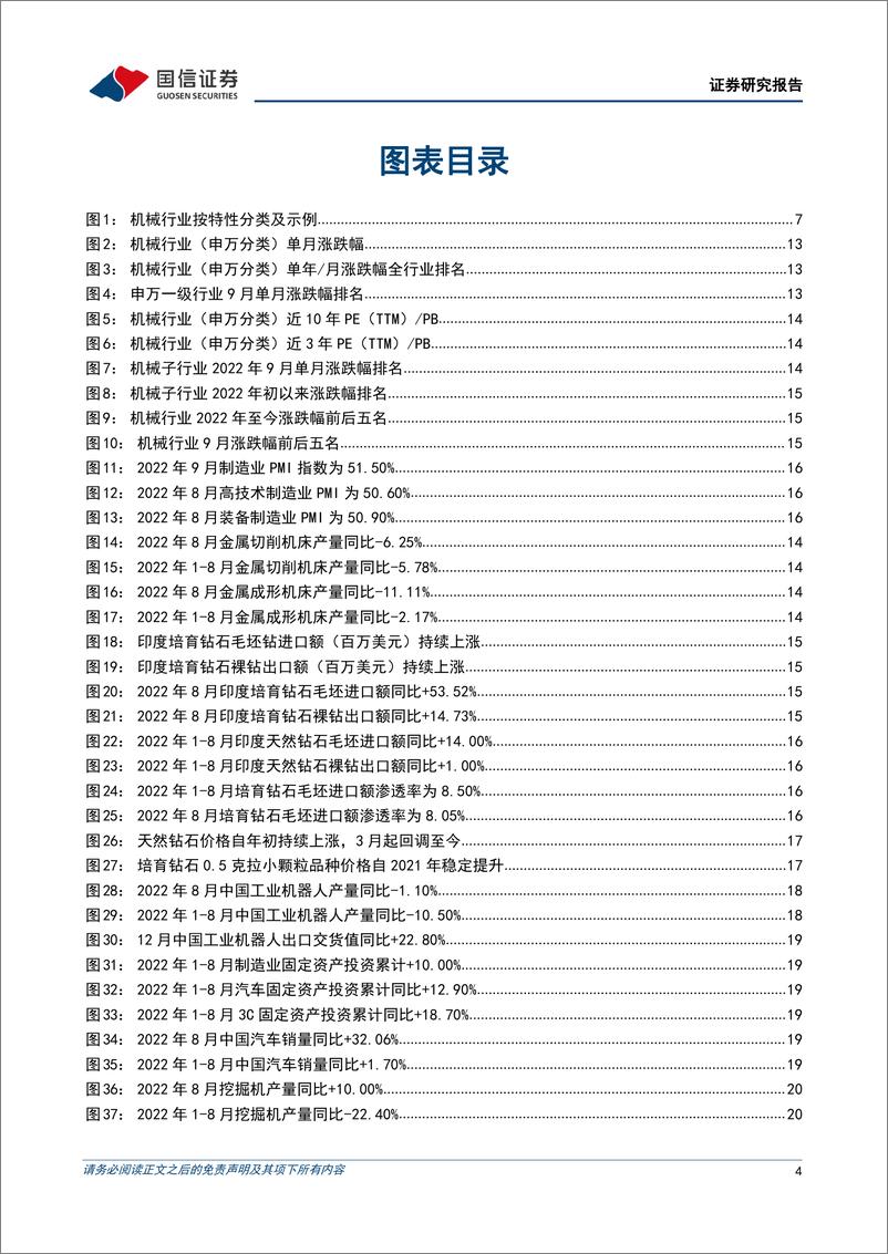 《机械行业10月投资策略暨Q3前瞻：三季报行情展开，市场波动下关注极具经营韧性的优质公司-20221010-国信证券-26页》 - 第5页预览图