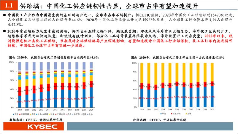 《化工行业2023年度投资策略：白马复苏与国产替代共振，化工现代化迎来新纪元-20221114-开源证券-65页》 - 第6页预览图