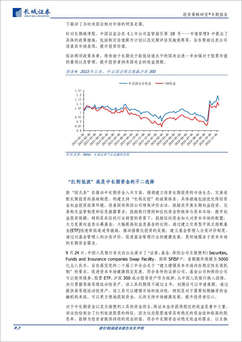 《红利低波＋100指数产品投资价值分析：以红利低波践行长期主义-241117-长城证券-20页》 - 第7页预览图