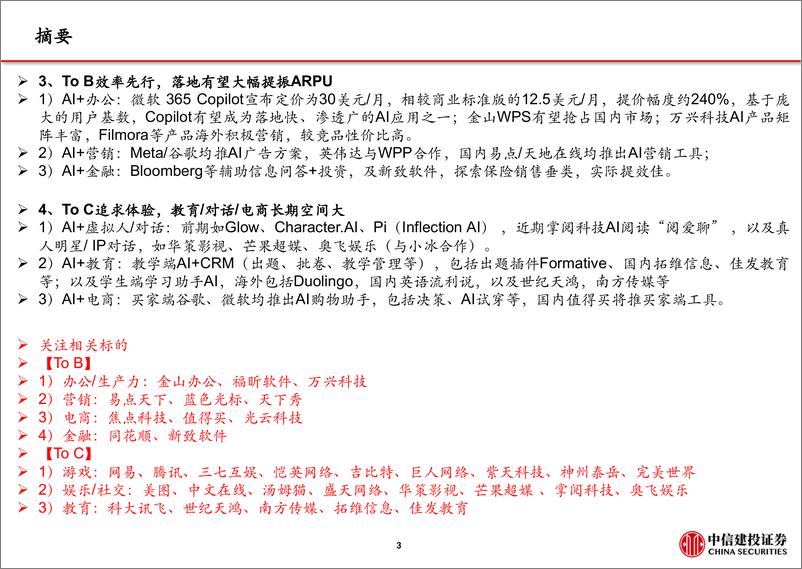 《计算机行业AI百页系列（二）：AI应用，难点、痛点与未来-20230804-中信建投-118页》 - 第5页预览图