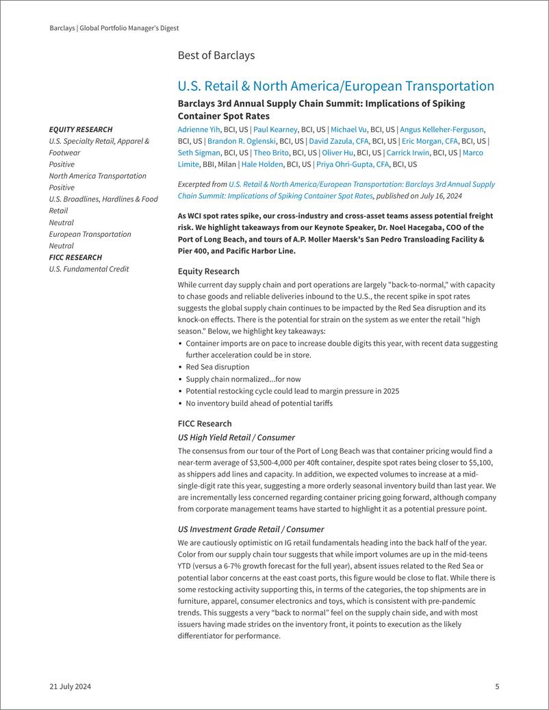 《Barclays_Global_Portfolio_Manager_s_Digest_Cloud_of_Uncertainty》 - 第5页预览图