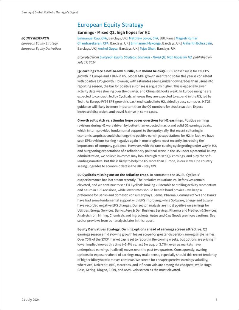 《Barclays_Global_Portfolio_Manager_s_Digest_Cloud_of_Uncertainty》 - 第6页预览图