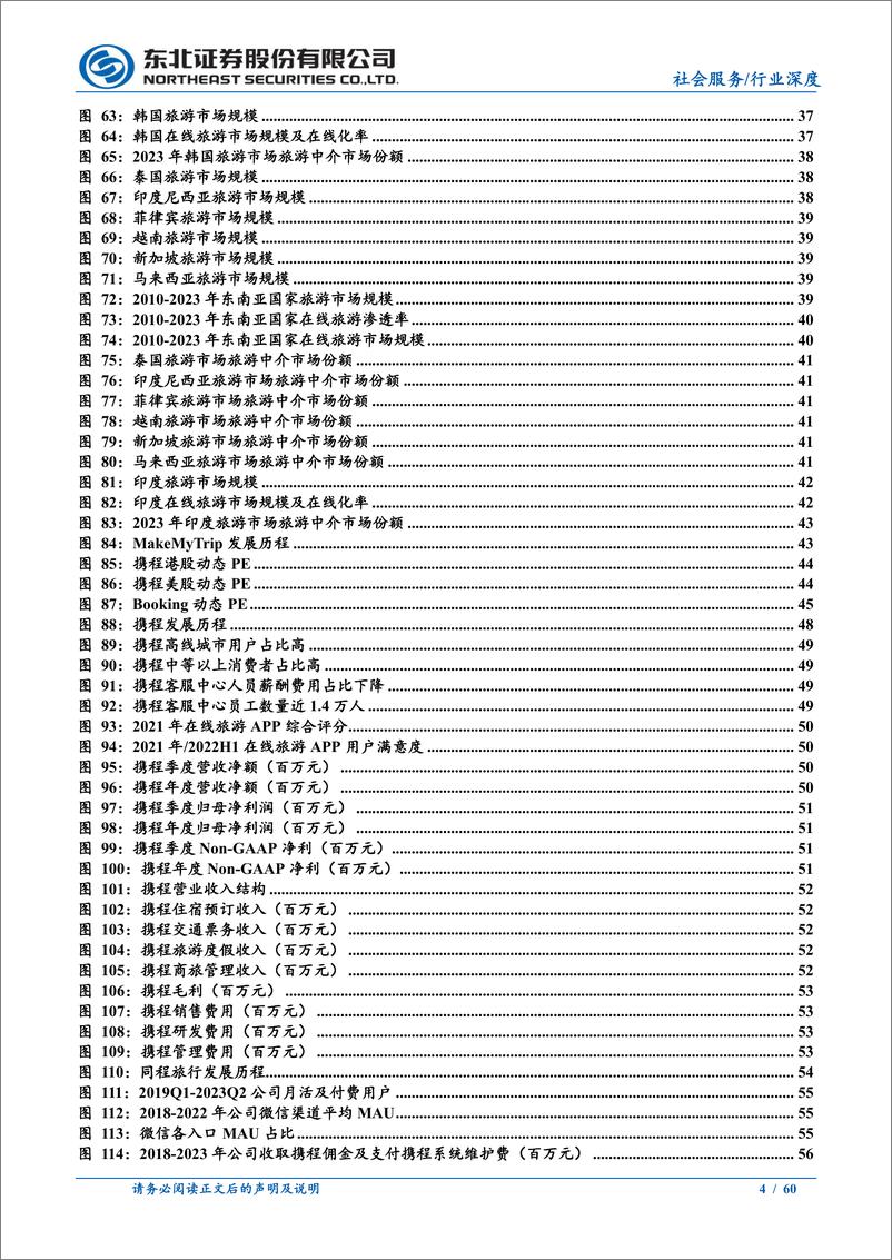 《在线旅行行业深度：在线旅行景气上行，OTA龙头出海开拓第二成长曲线-240507-东北证券-60页》 - 第4页预览图