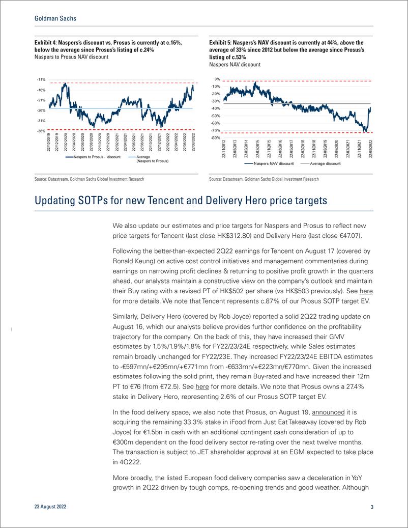 《ProsuNasper Release 8th update on buyback programme execution; updating SOTP for new TencenDH price targets(1)》 - 第4页预览图