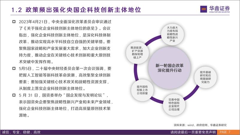 《南方中证国新央企科技引领ETF投资价值分析：聚焦国之重器，布局科技尖兵-20230609-华鑫证券-24页》 - 第8页预览图