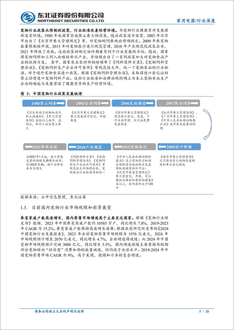 《宠物行业深度报告系列一：宠物行业成长空间大，跨界布局事件增多-241115-东北证券-26页》 - 第5页预览图