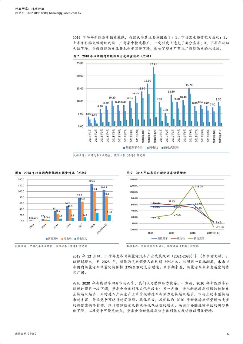 《汽车行业2020年投资策略：分化或延续，优势车企有望突围-20191220-国信证券（香港）-10页》 - 第7页预览图