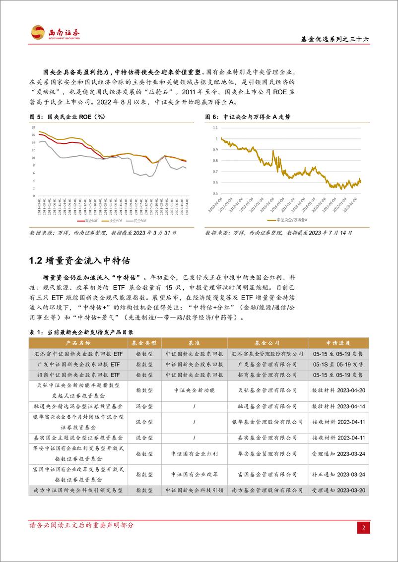 《基金优选系列之三十六：工银中证国新央企现代能源ETF，中特估叠加碳中和政策利好，把握“央企能源改革”投资契机-20230721-西南证券-15页》 - 第6页预览图