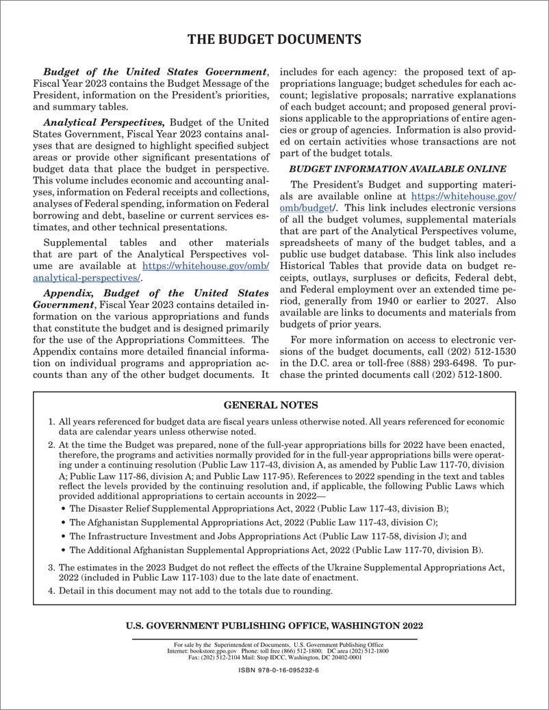 《2023财年美国政府财政预算（英）-158页》 - 第4页预览图