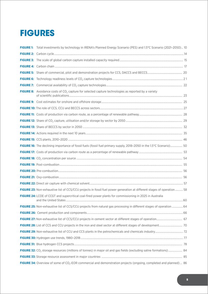 《可再生能源助力碳中和：碳捕集（英文版）-IRENA》 - 第5页预览图