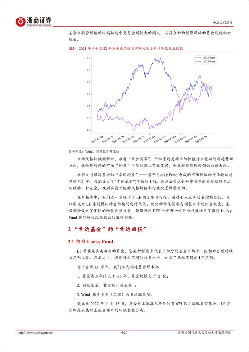 《以Lucky Fund为目标的ETF组合构建策略：长期绩优组合构造-20221212-浙商证券-20页》 - 第7页预览图