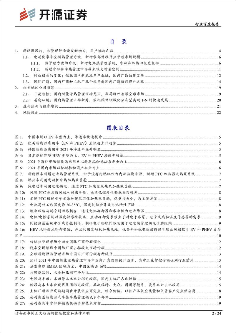 《家用电器行业深度报告：新能源风起，热管理行业焕发新动力，国产替代进程有望加速-20220804-开源证券-24页》 - 第3页预览图