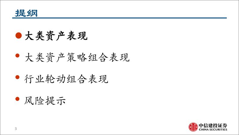 《大类资产配置和A股相对收益策略模拟组合跟踪：A股回调，大类资产配置策略稳定正收益-250113-中信建投-24页》 - 第3页预览图