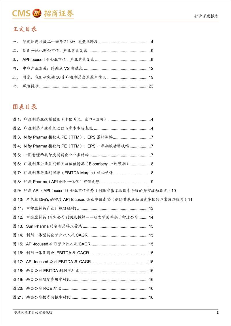 《生物医药行业印度制药系列研究(一)：知印鉴中，30家印度药企深度复盘启示及中国原料药产业发展路径探讨-招商证券-241218-25页》 - 第2页预览图