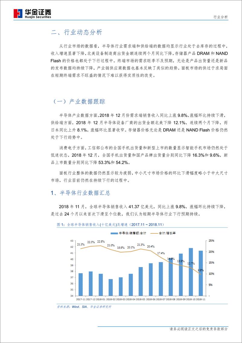 《电子元器件行业：2019年1月，市场稳健，谨慎对待弱市反弹-20190202-华金证券-23页》 - 第6页预览图