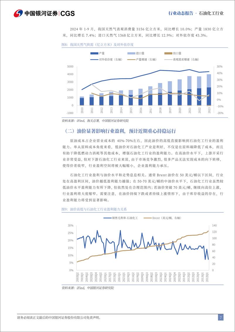 《石油化工行业10月动态报告：油价中高位运行，把握成长确定性机会-241030-银河证券-22页》 - 第7页预览图