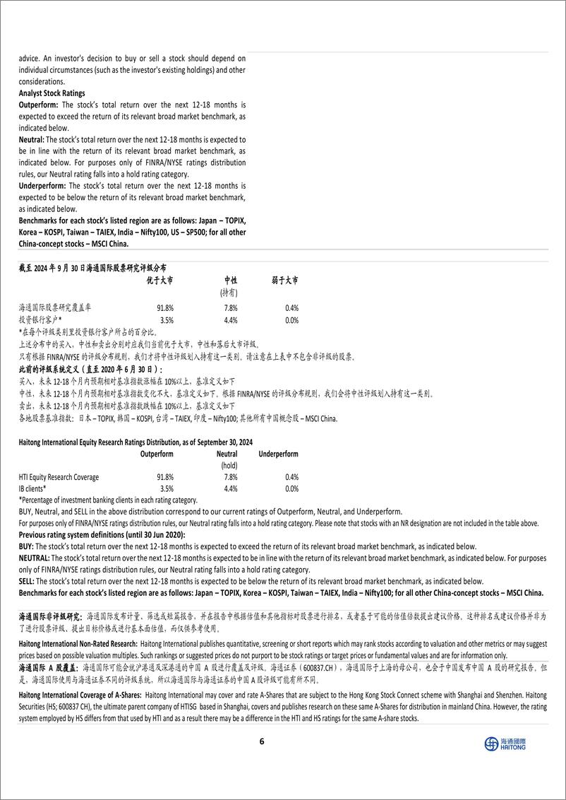 《中国策略：场内只有追涨杀跌，场外增量有散户有国资-241029-海通国际-11页》 - 第6页预览图