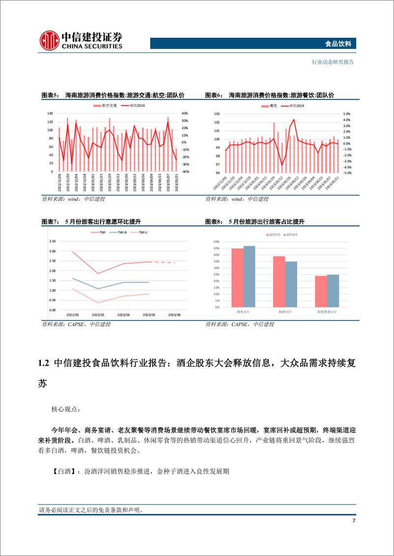 《食品饮料行业动态：关注酒企端午营销动作，乳企利润率有望改善-20230612-中信建投-27页》 - 第8页预览图