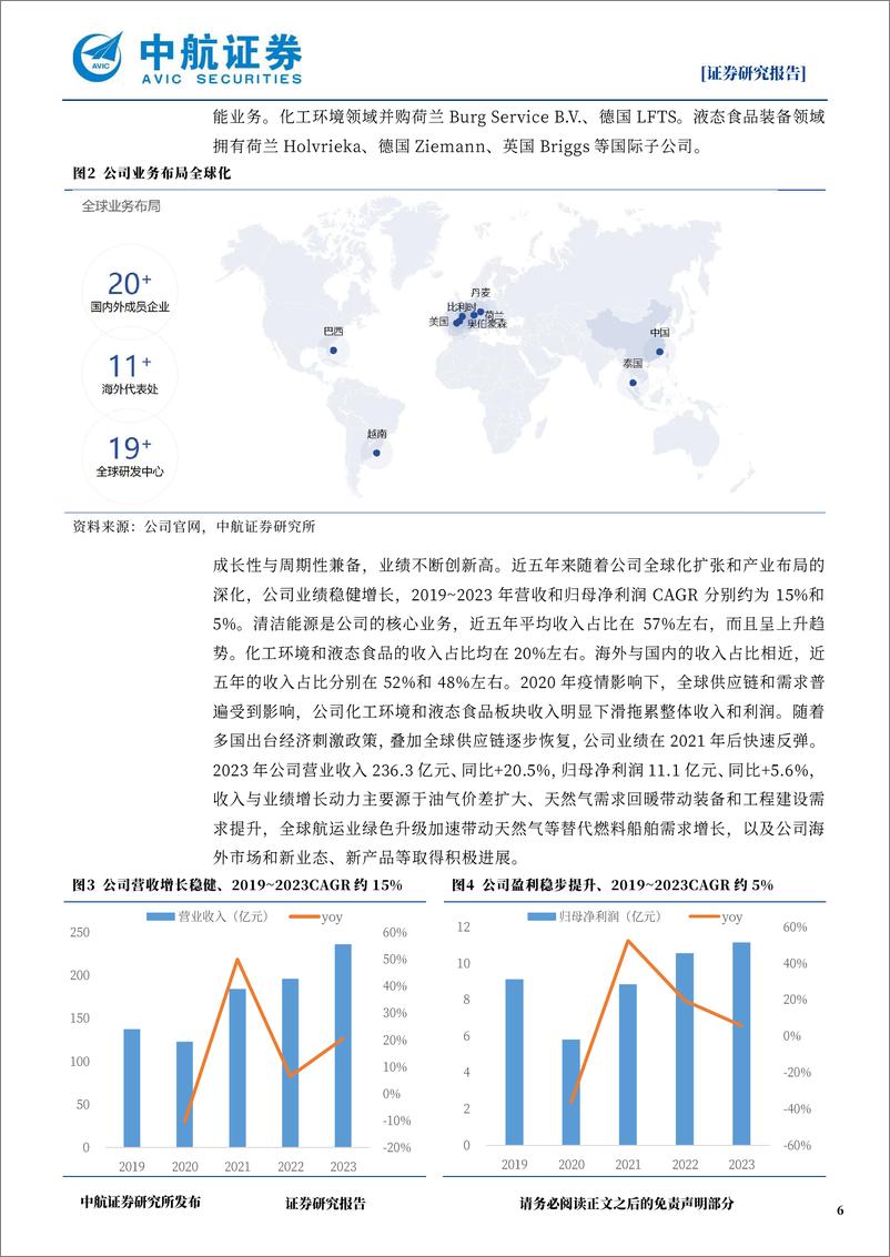 《中航证券-中集安瑞科-3899.HK-洁源装备全能选手 御风而行，化工罐箱设备龙头 全球稳固》 - 第6页预览图