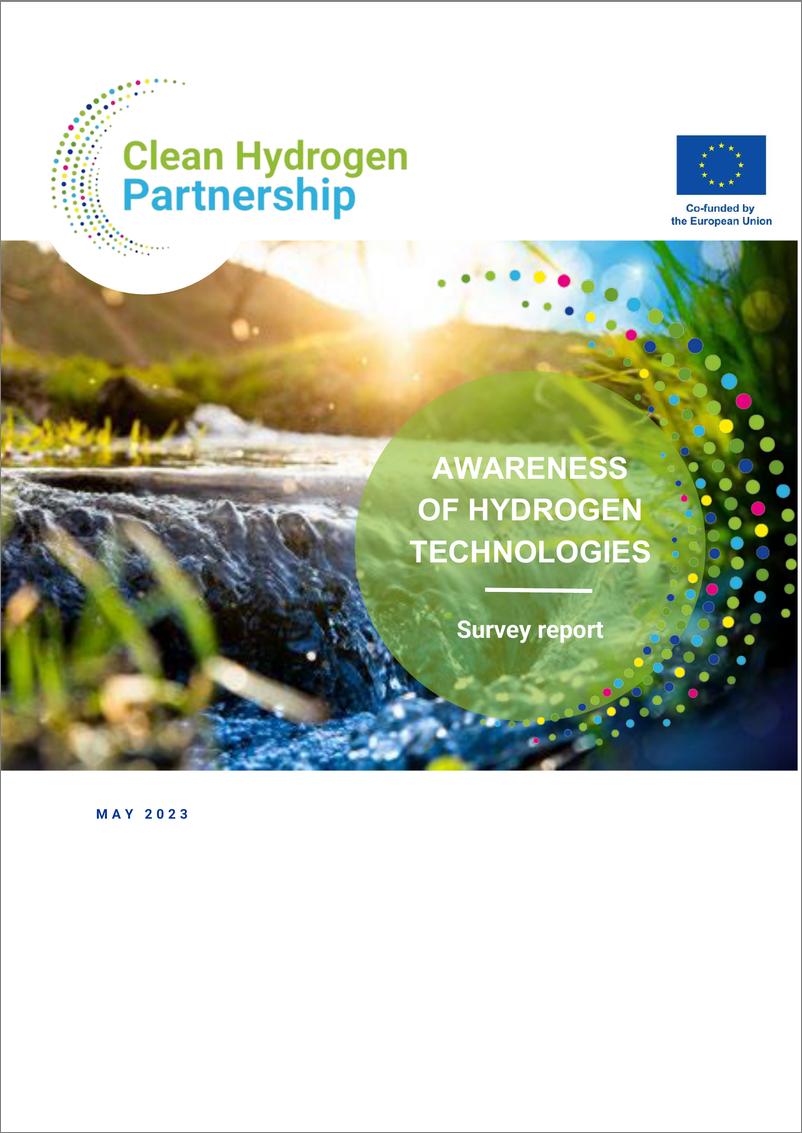 《中欧能源合作平台：2023对氢技术的认知度——调查报告（英文版）-38页》 - 第1页预览图