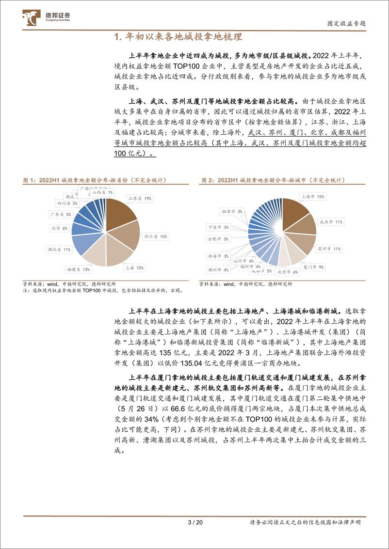 《固定收益专题：拿地城投及区域资金平衡能力深度剖析-20220731-德邦证券-21页》 - 第5页预览图