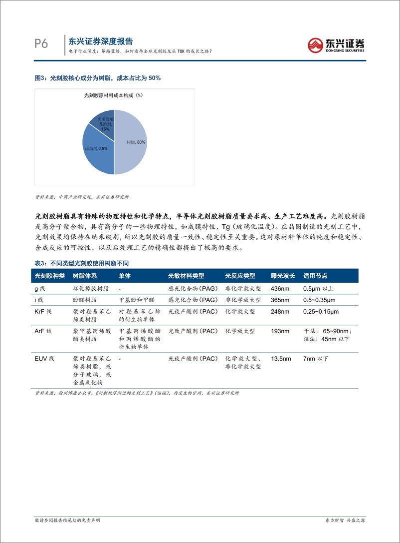 《东兴证券-海外硬科技龙头复盘研究系列之七：电子行业深度：筚路蓝缕，如何看待全球光刻胶龙头TOK的成长之路？》 - 第6页预览图