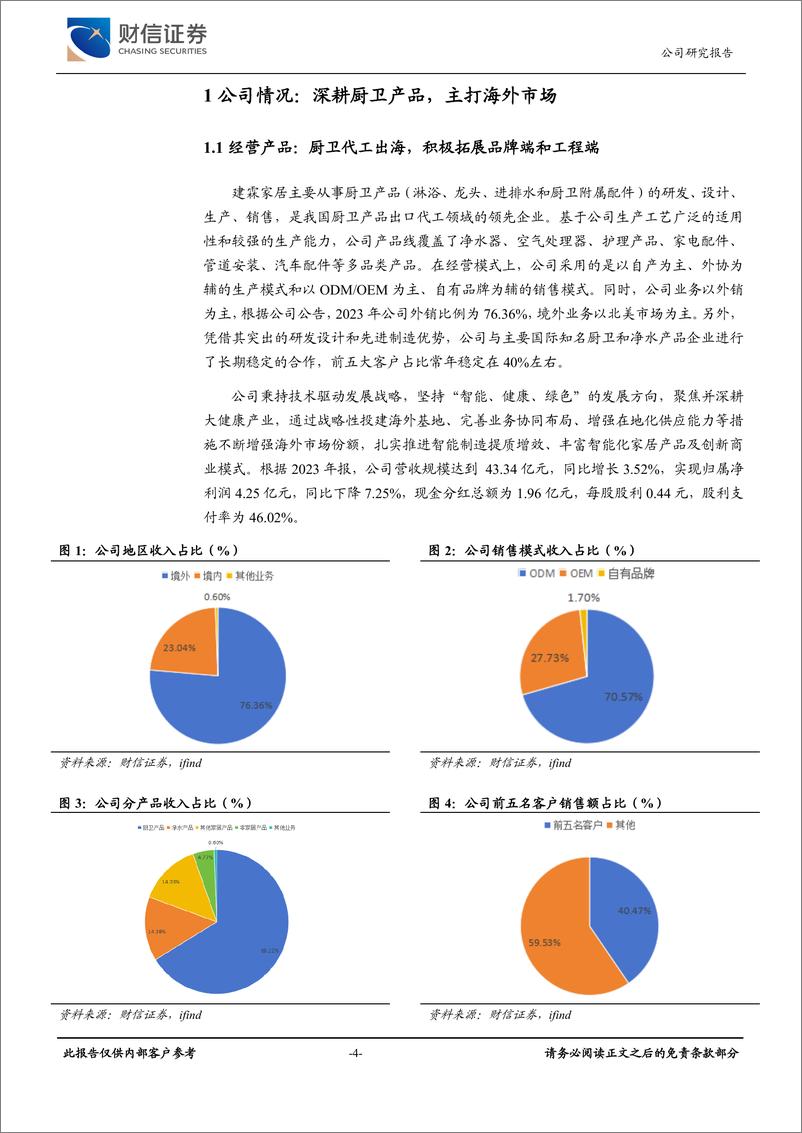 《建霖家居(603408)以稳健的增长基础，迎接需求复苏-241216-财信证券-30页》 - 第4页预览图