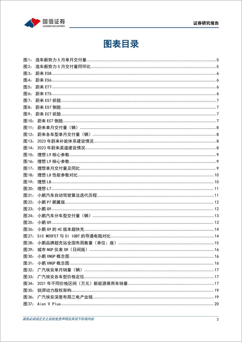 《汽车行业造车新势力系列二十二：5月销量整体同环比提升，看好二季度需求复苏-20230605-国信证券-32页》 - 第4页预览图