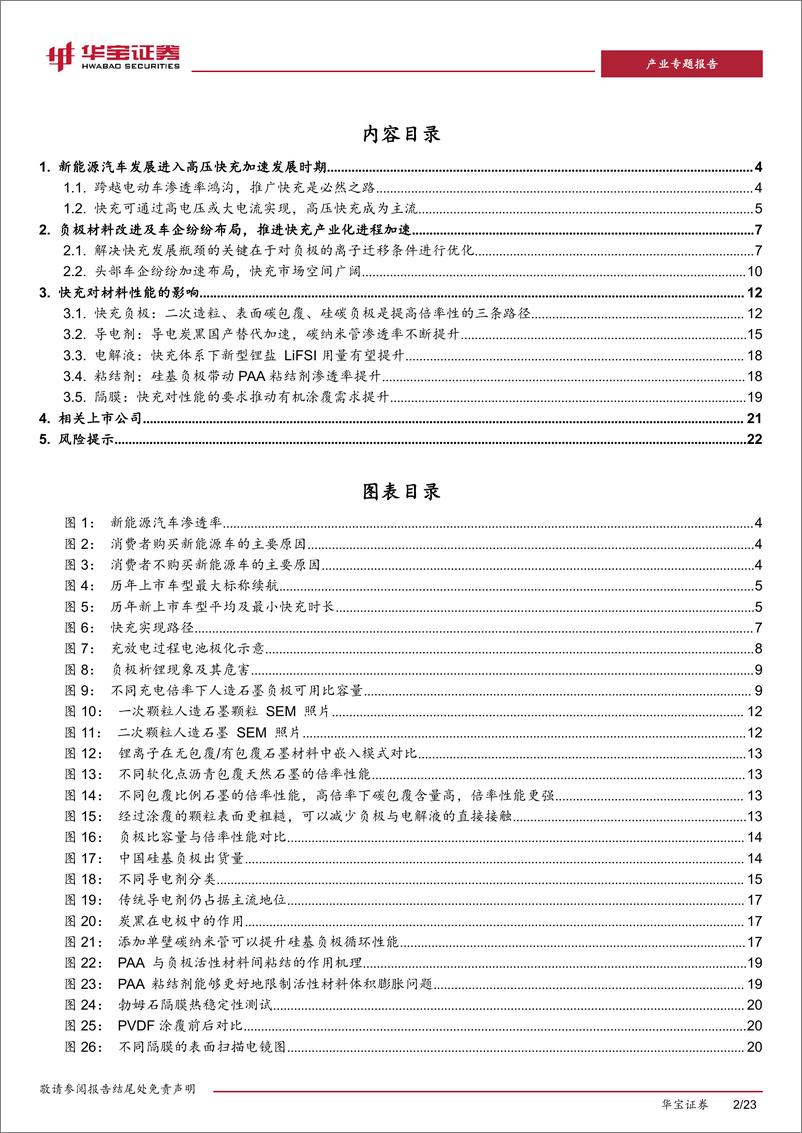 《动力电池行业深度报告：解决续航焦虑最后一棒，快充进程加快催生材料新变化-20230817-华宝证券-23页》 - 第3页预览图